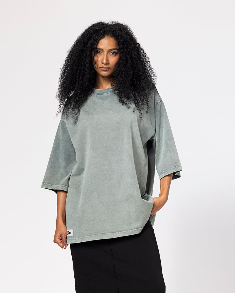 Cotton Sage Tee - Olive