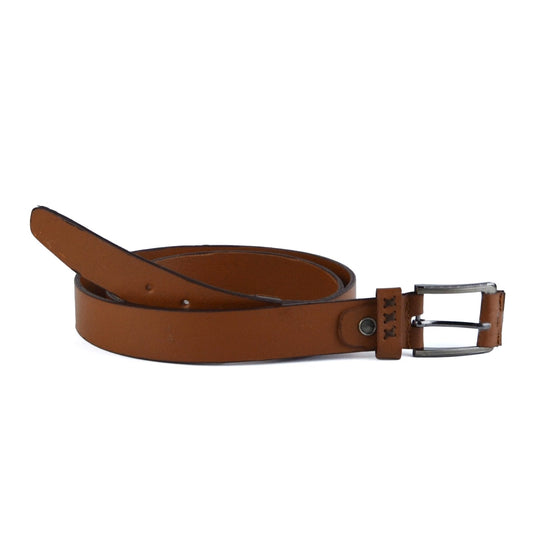 Leather Classic Belt - Tan