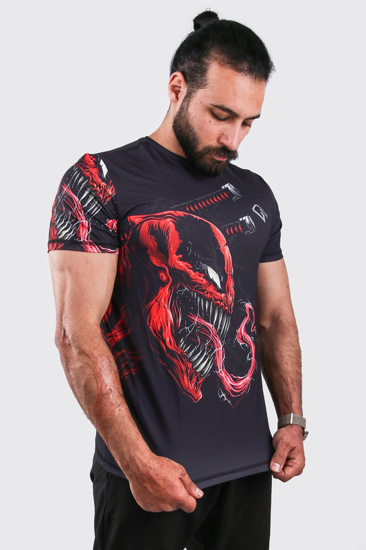Synthetic Aggressive Venom V2 T-Shirt - Multicolor
