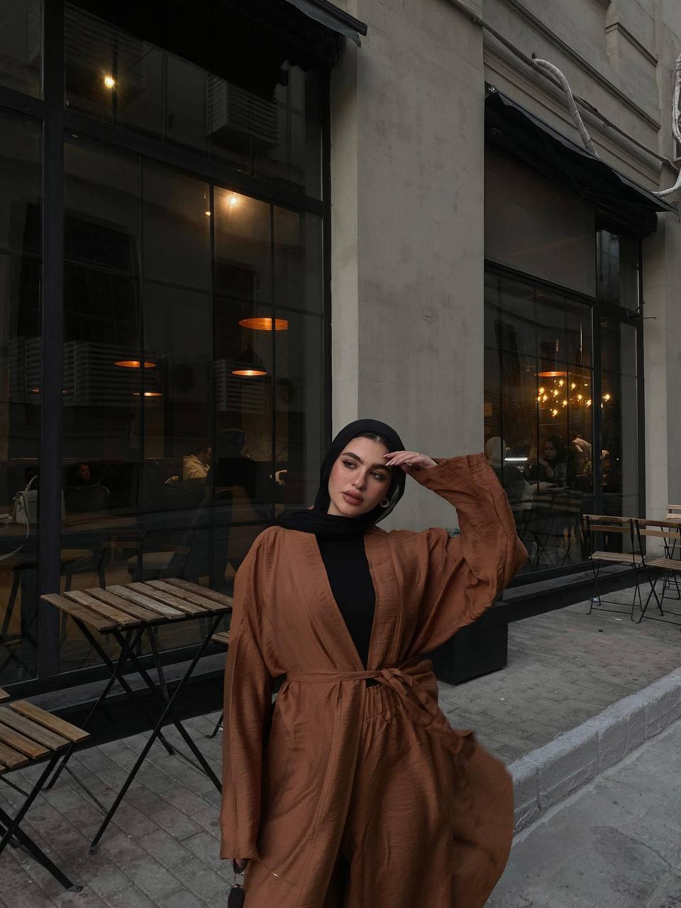 Wrap Linen Set - Havana