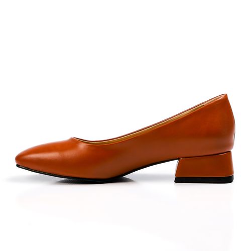 Faux Leather Classic Smooth Pump