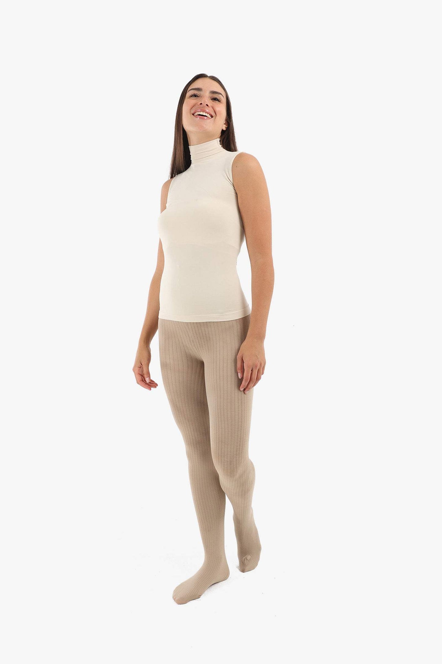 High Neck Sleeveless Top - Carina - ÙƒØ§Ø±ÙŠÙ†Ø§