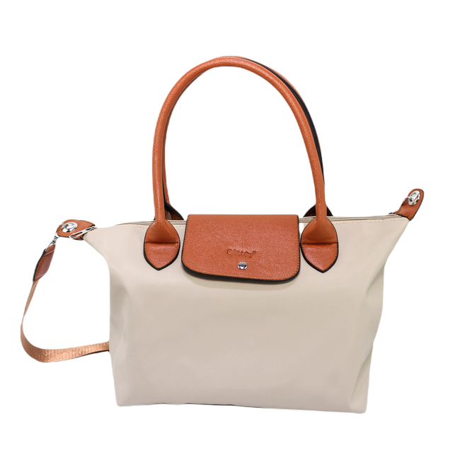 Canvas Elegant Handbags - Beige