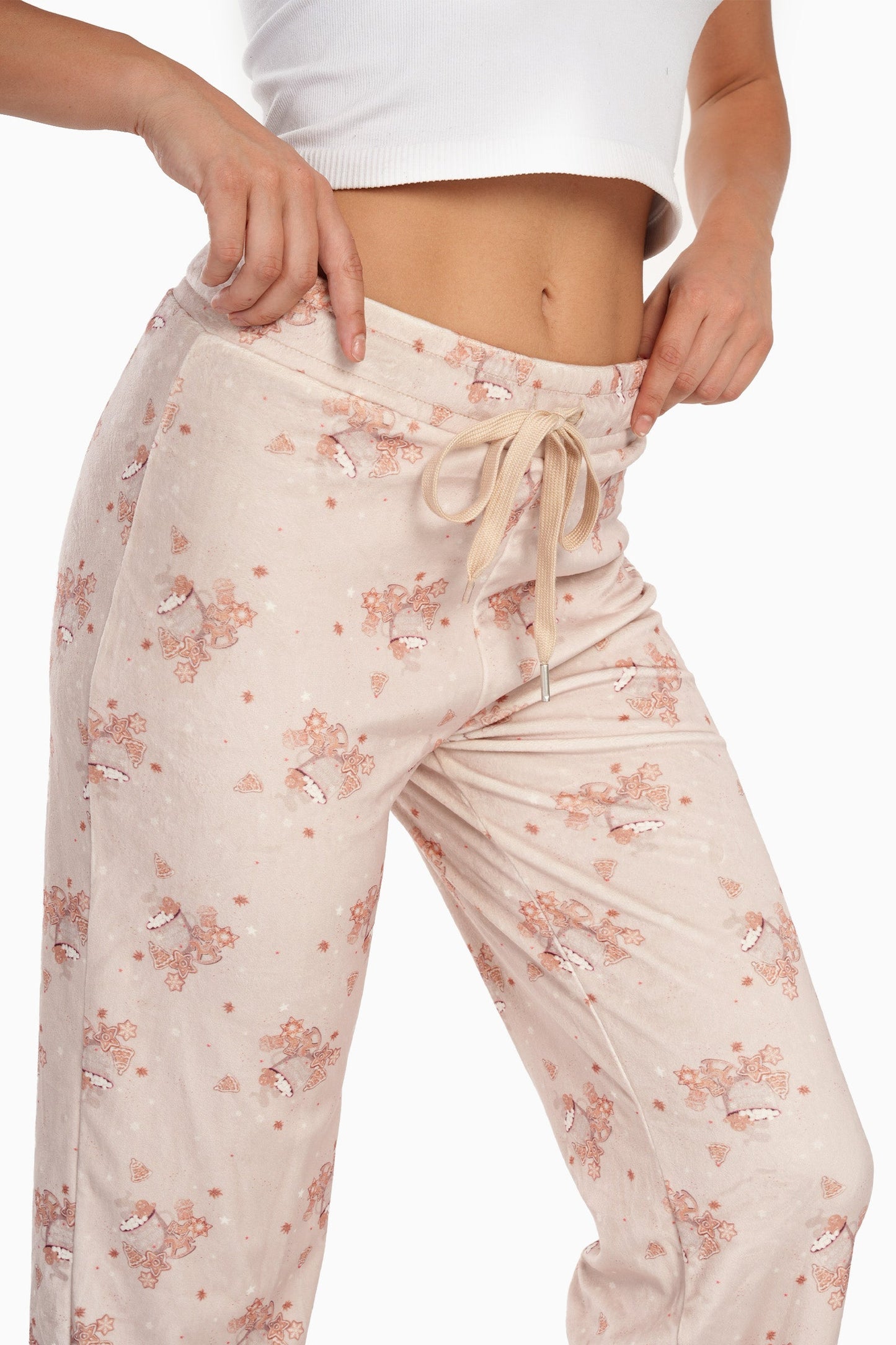 Colored Velvet Pajama Pants