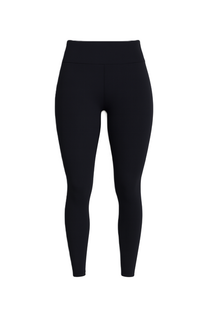 Jersey Solid Wide Waist Leggings – Black