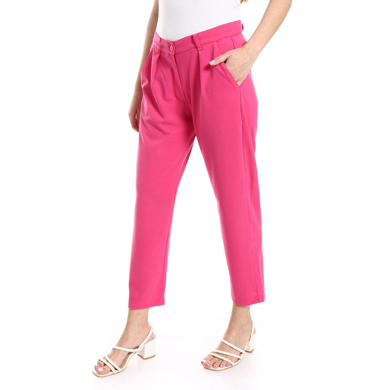 Classic Fit Pants - Fuchsia