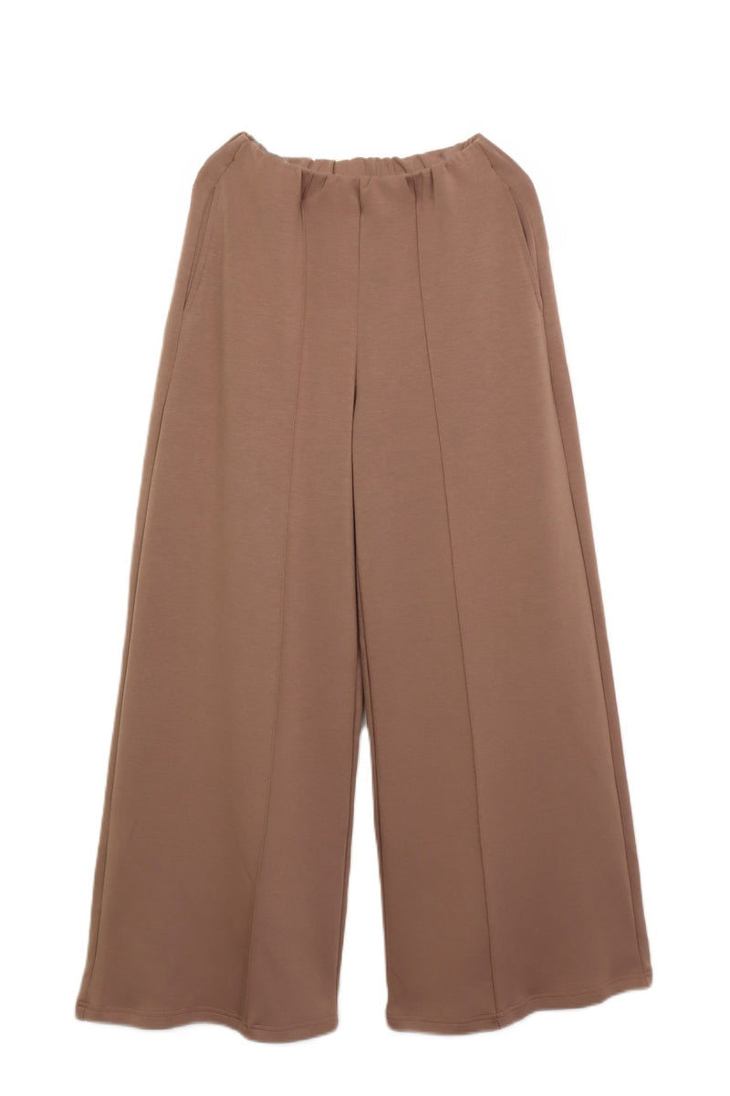 Viscose Wide Leg Lounge Pants – Coffee
