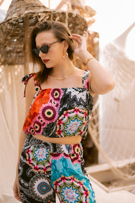 Soft Crepe Printed Set – Multicolor