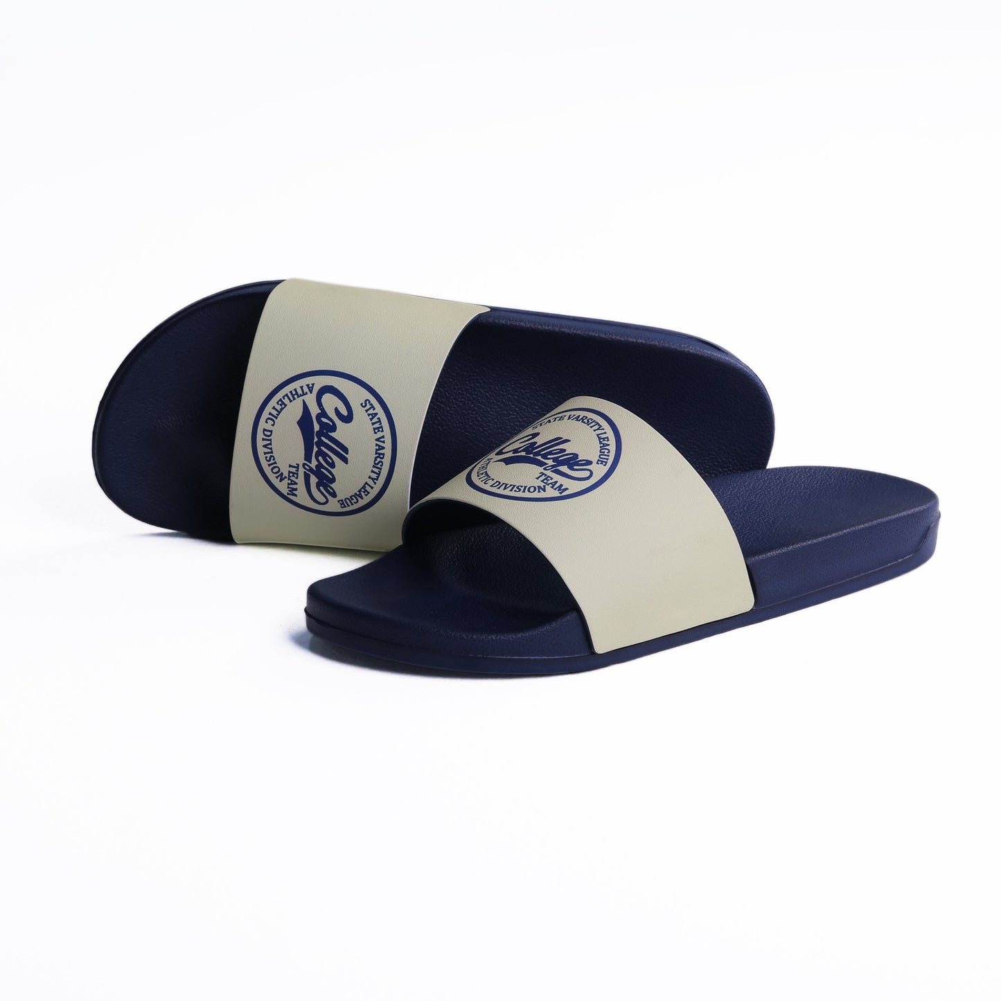 COLLEGE Men Navy * OFF White