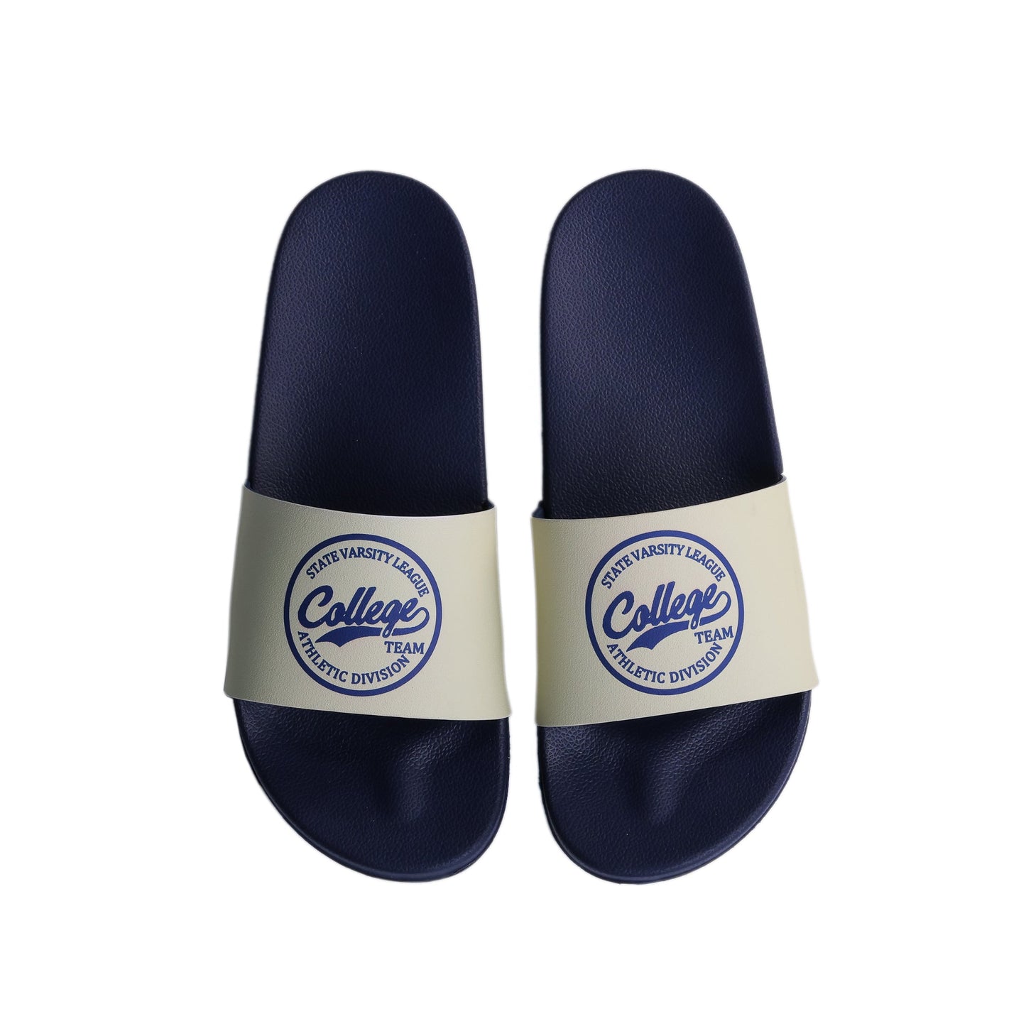 COLLEGE Men Navy * OFF White