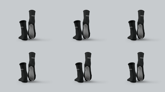 Silicon Black 6 Pack Havana Socks