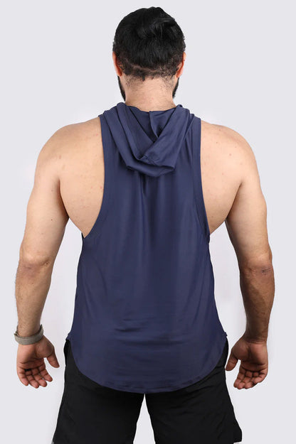 Synthetic Opulent OS sleeveless T-Shirt - Navy