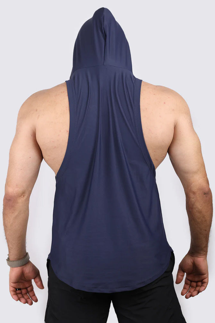 Synthetic Opulent OS sleeveless T-Shirt - Navy