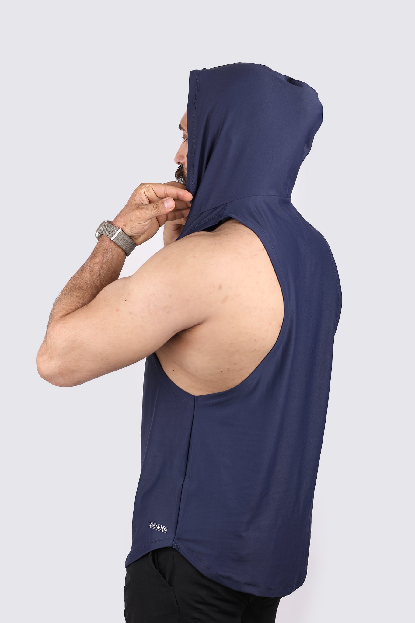 Synthetic Opulent OS sleeveless T-Shirt - Navy