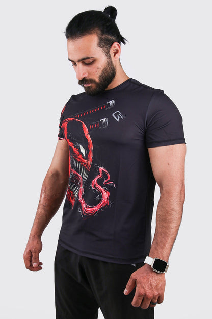 Synthetic Aggressive Venom V2 T-Shirt - Multicolor