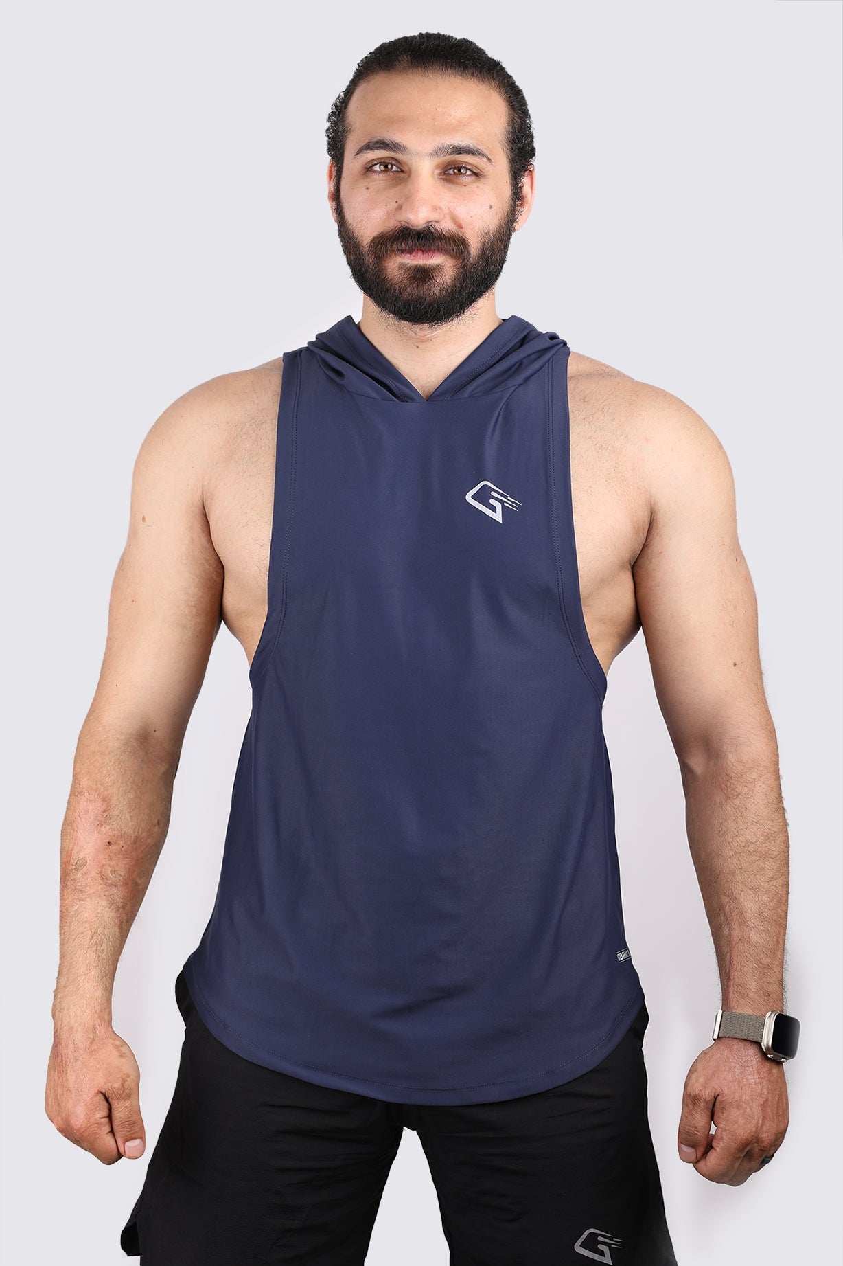 Synthetic Opulent OS sleeveless T-Shirt - Navy