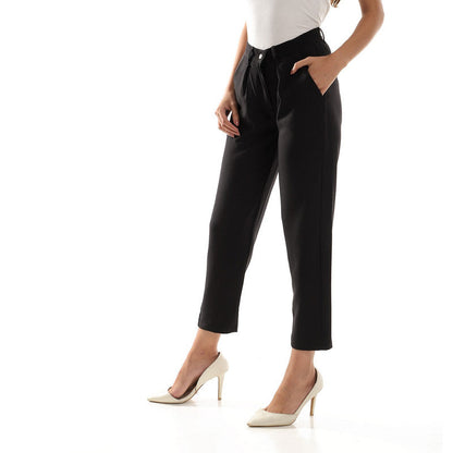 Classic Fit Pants - Black
