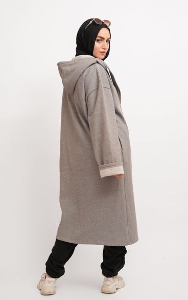 Winter Chic Oversized Hoodie Coat