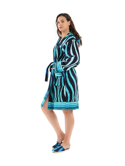 Cotton Bathrobe Multicolor
