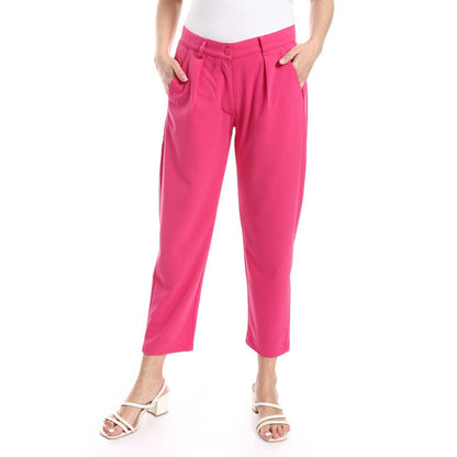 Classic Fit Pants - Fuchsia