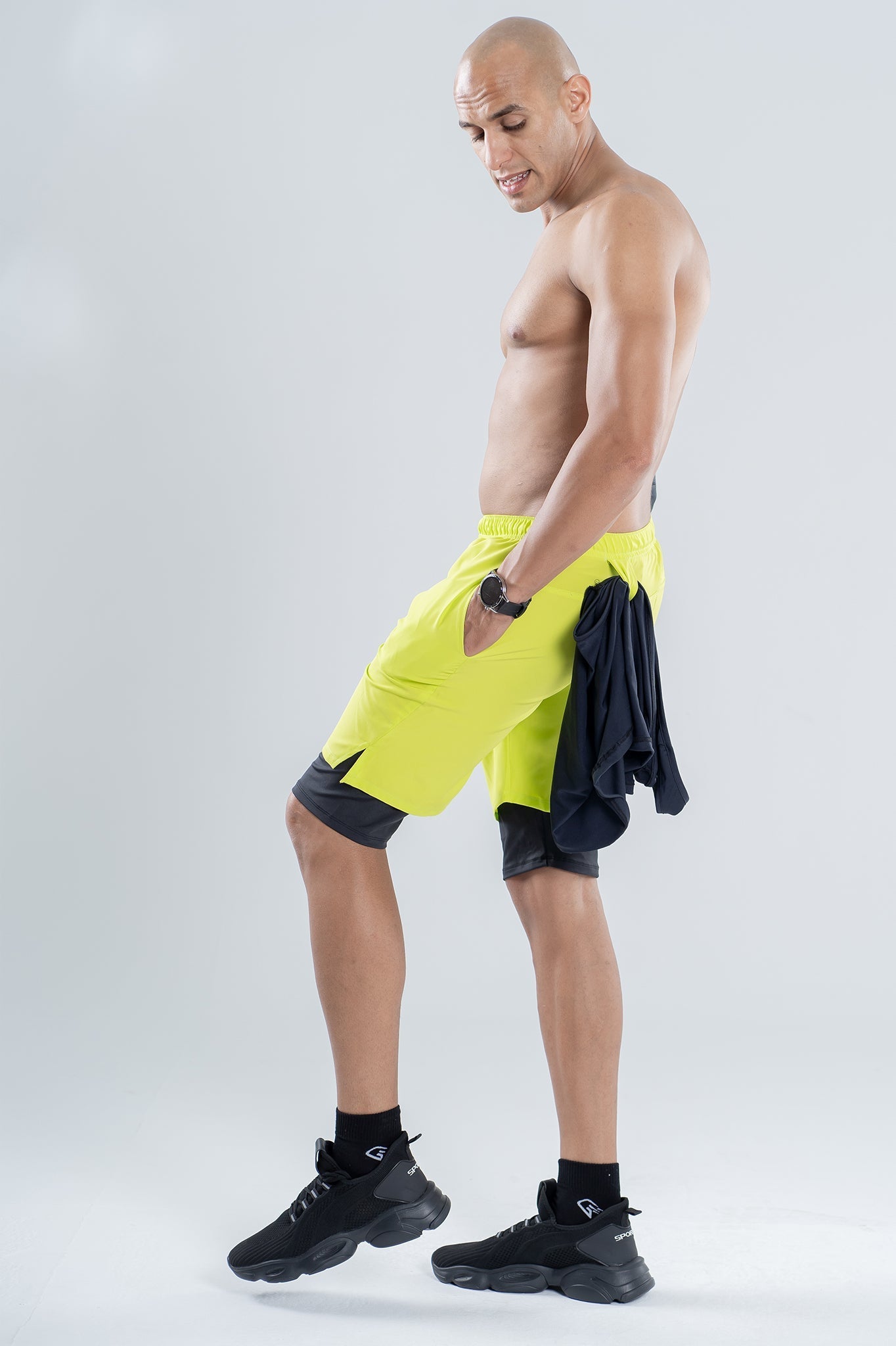 Synthetic Rapid ultra Shorts - Yellow