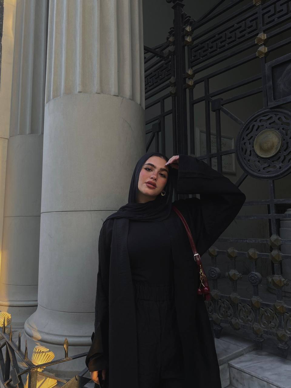 Wrap Linen Set - Black