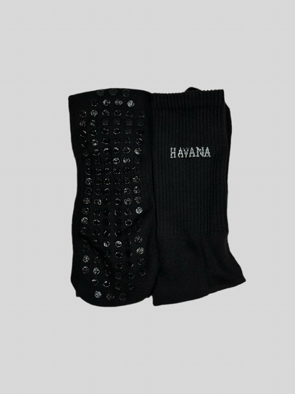 Silicon Black Havana Socks