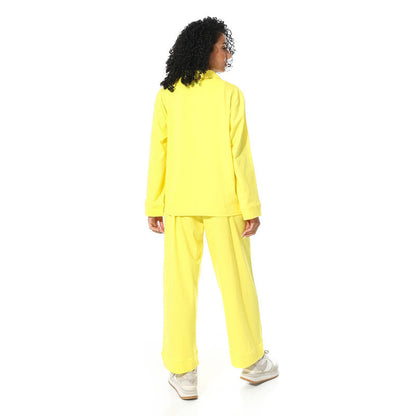 Long Sleeve S.J Pyjama - Yellow