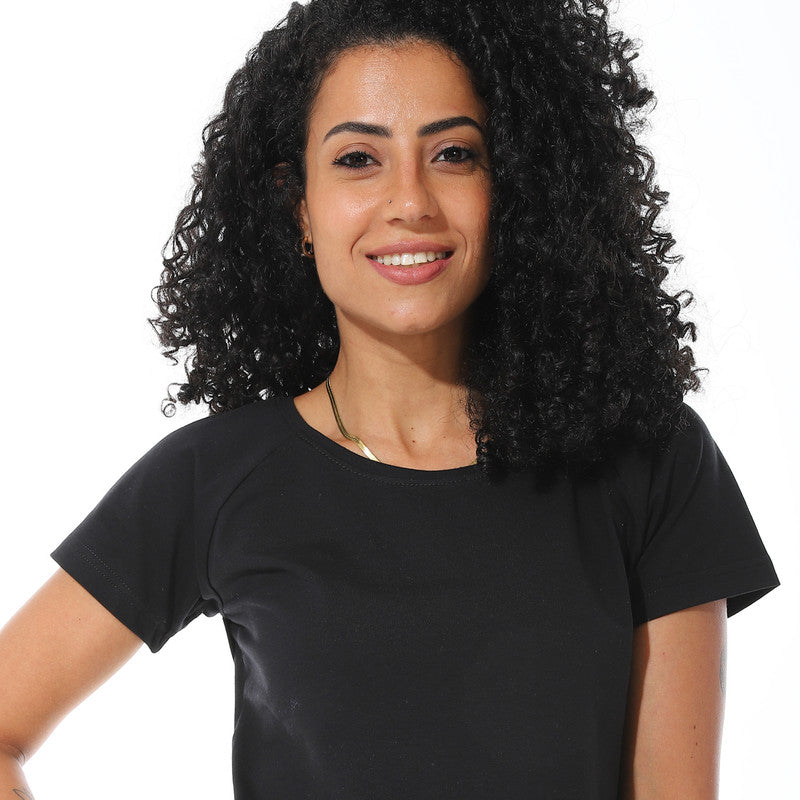 Basic essential T-shirt - Black