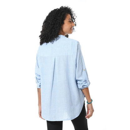 Lenin Wide Shirt - Blue