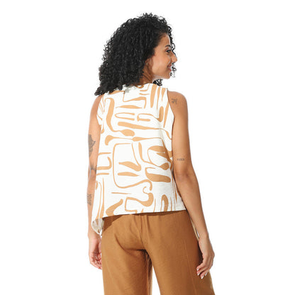 Sleeveless Blouse - Off White x Havana