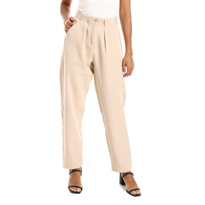 Classic Pants - Beige