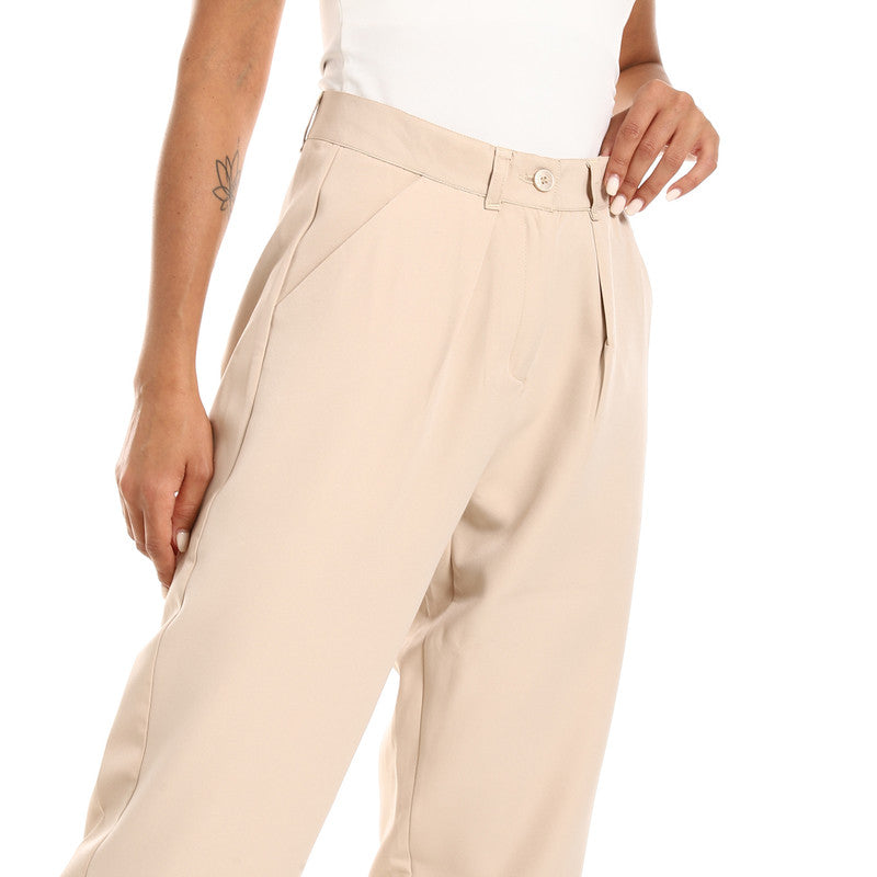 Classic Pants - Beige
