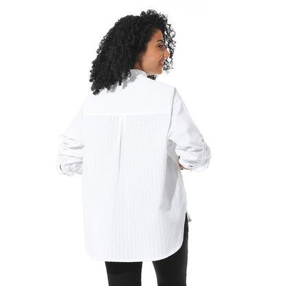 Lenin Wide Shirt - White