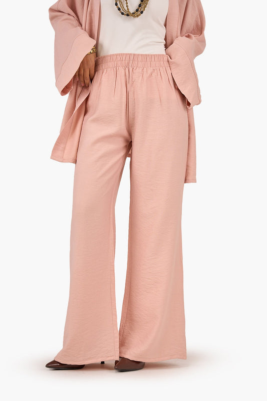 High Waist Straight Cut Pants