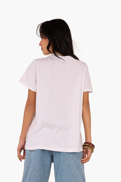 Cotton Basic T-Shirt - White