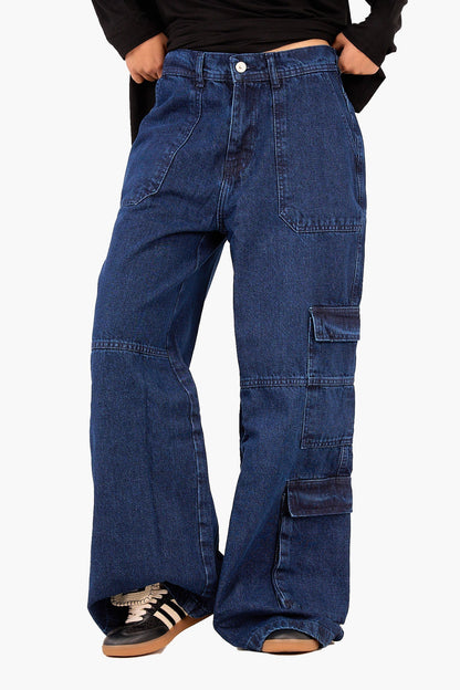 Cargo Jeans with Pockets