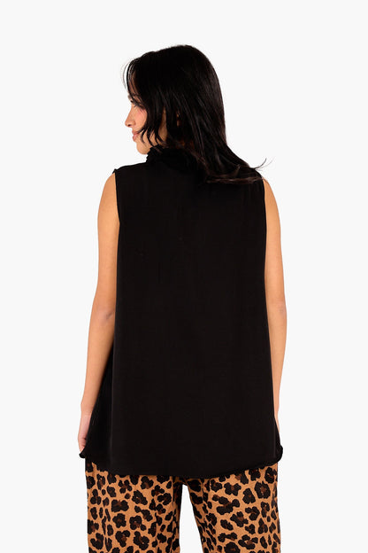 Tencel Sleeveless Blouse