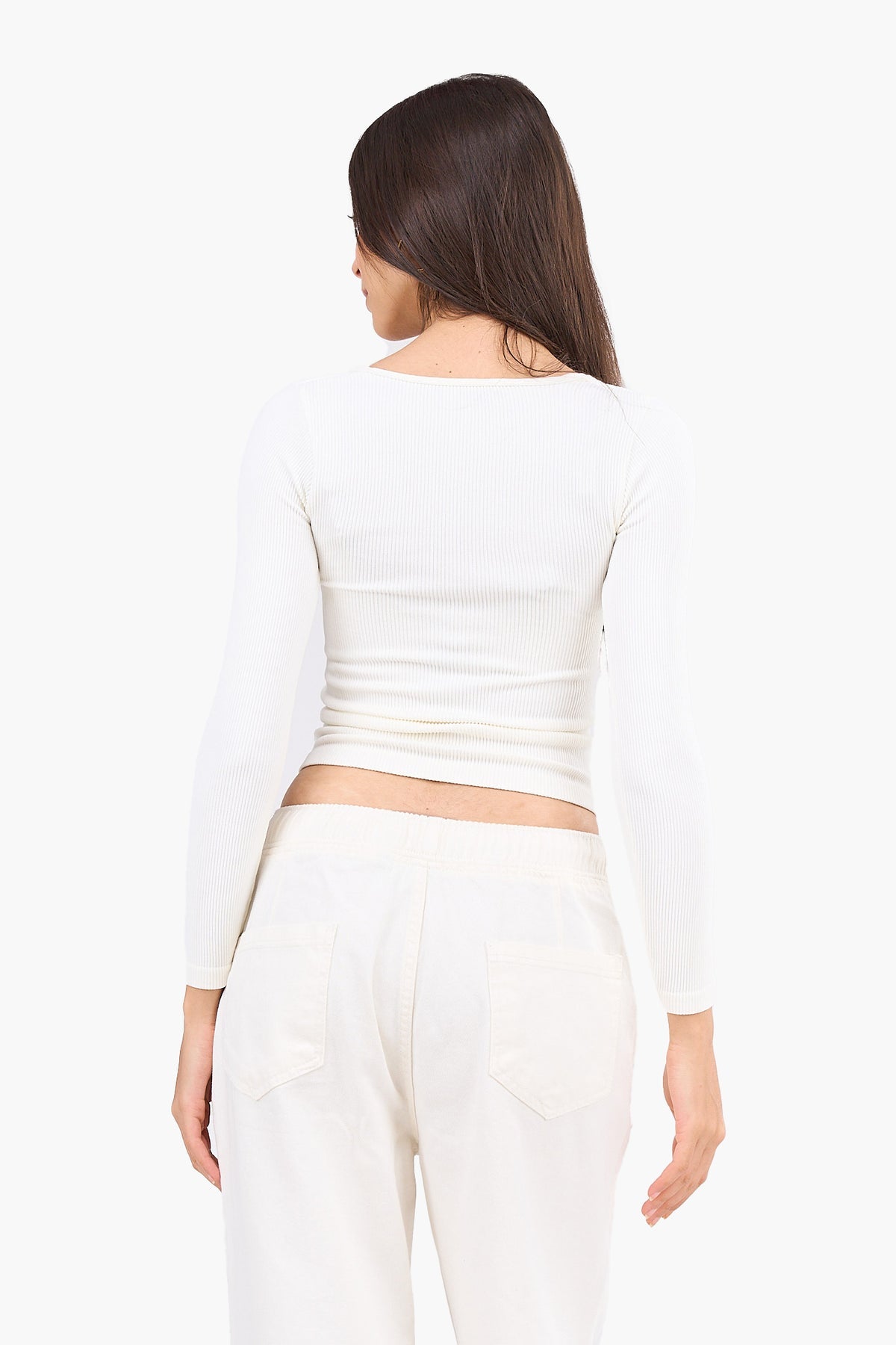 Square Neck Cropped Top