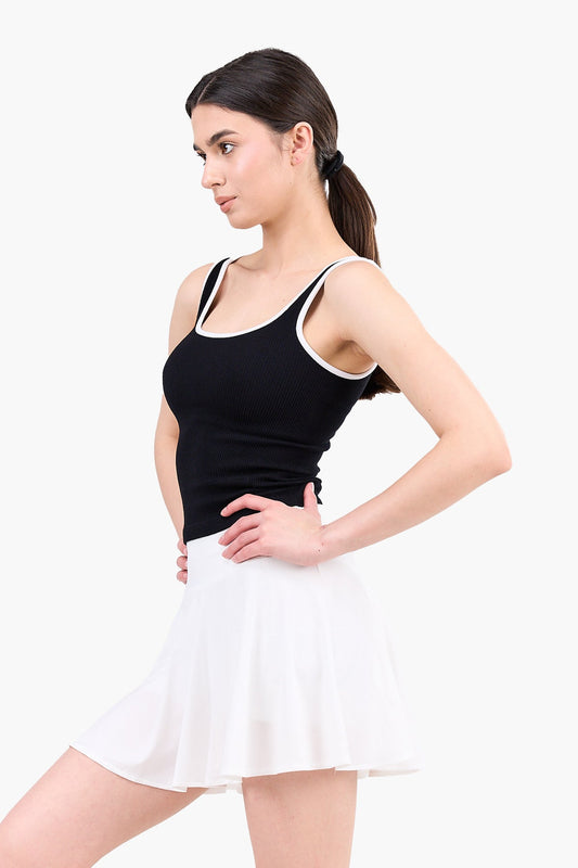 Square Neck Sleeveless Top