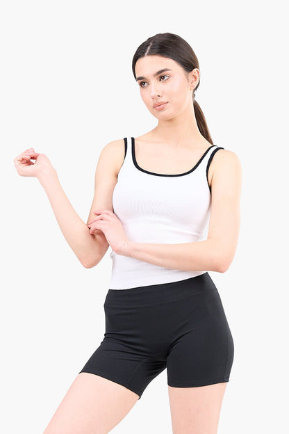 Square Neck Sleeveless Top