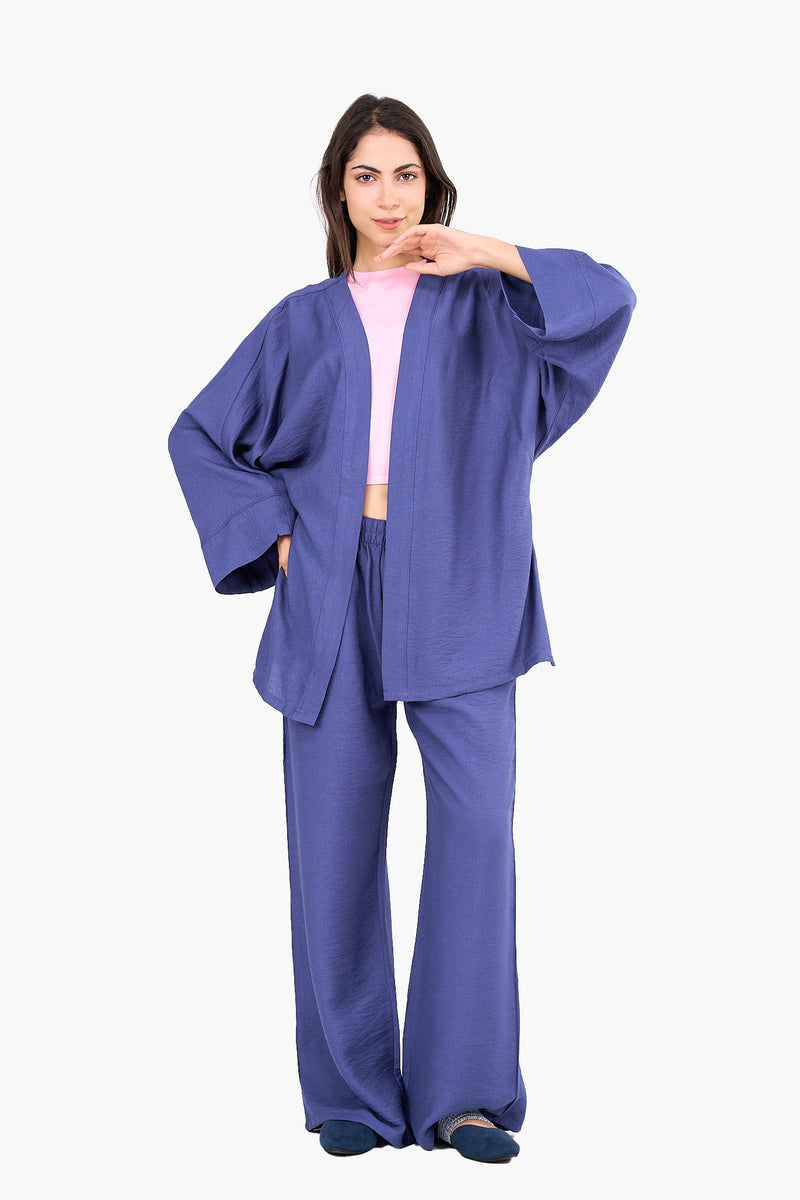 High Waist Straight Cut Pants