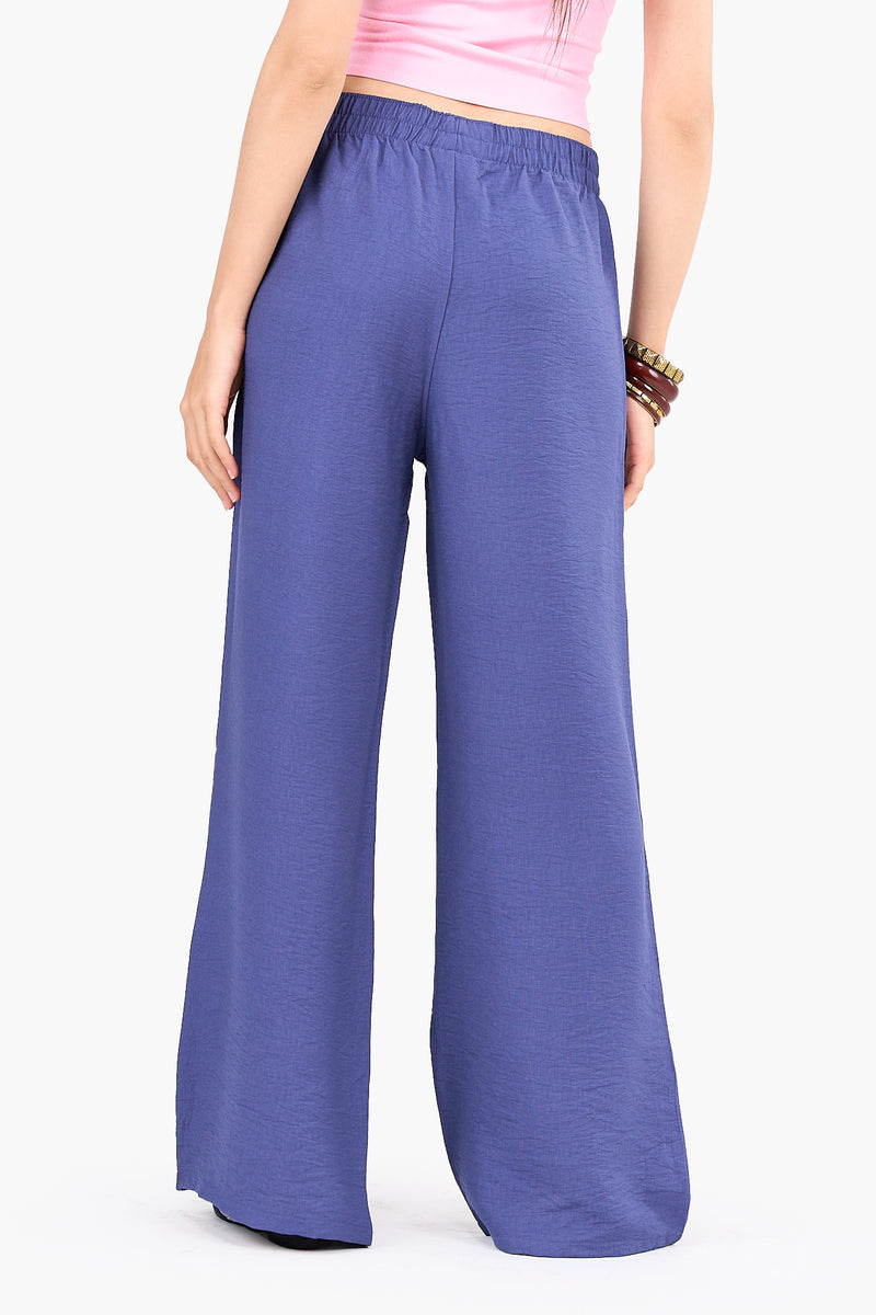 High Waist Straight Cut Pants