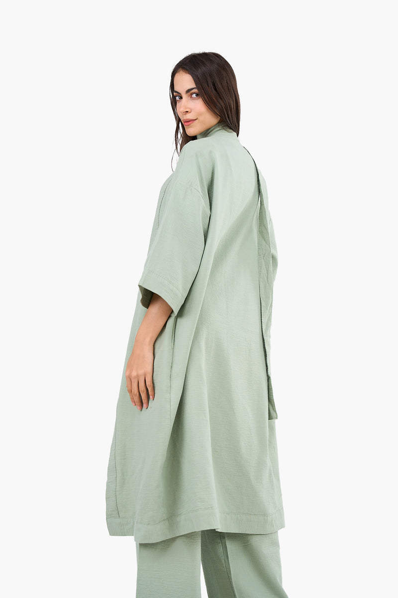 Timeless Midi-Length Kimono