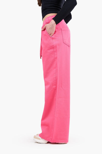 Cotton Plain Pants