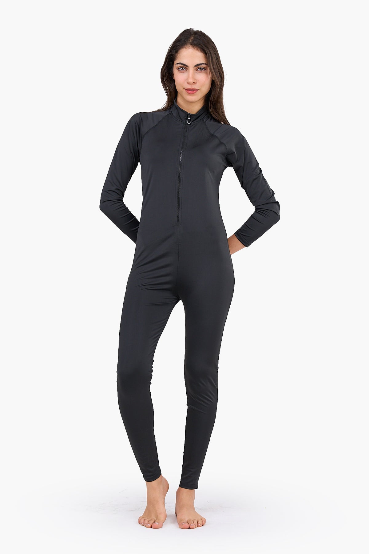 Black Diving & Swimming Suit