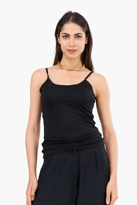 Spaghetti Strap Tencel Top