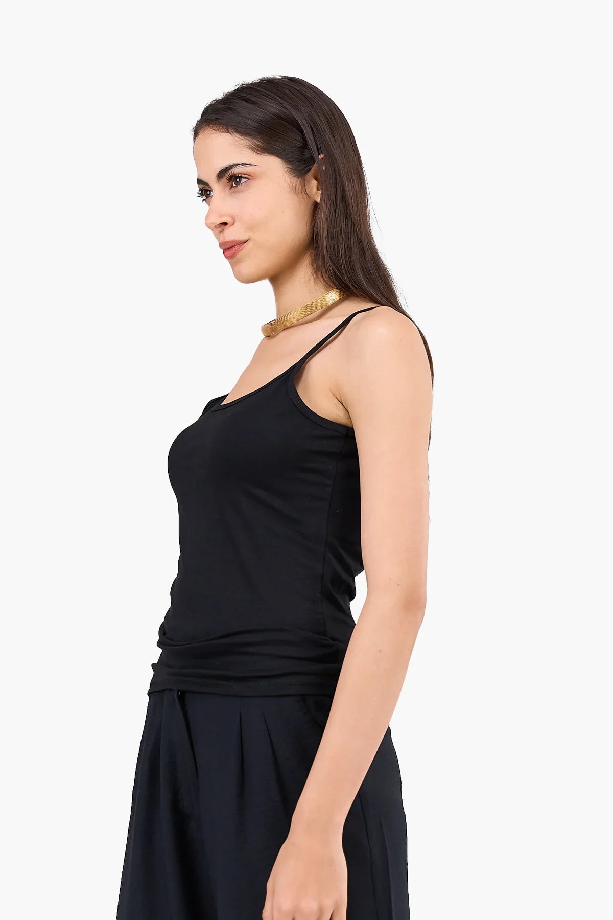 Spaghetti Strap Tencel Top