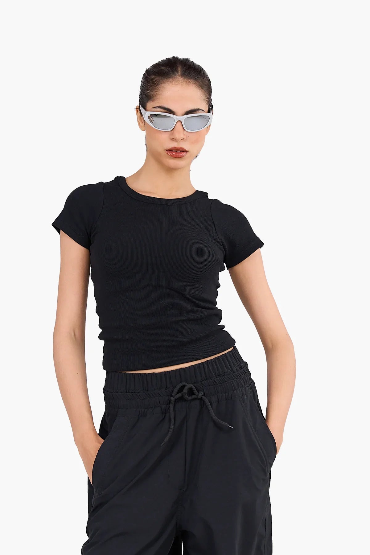 Essential Ribbed Cotton Top