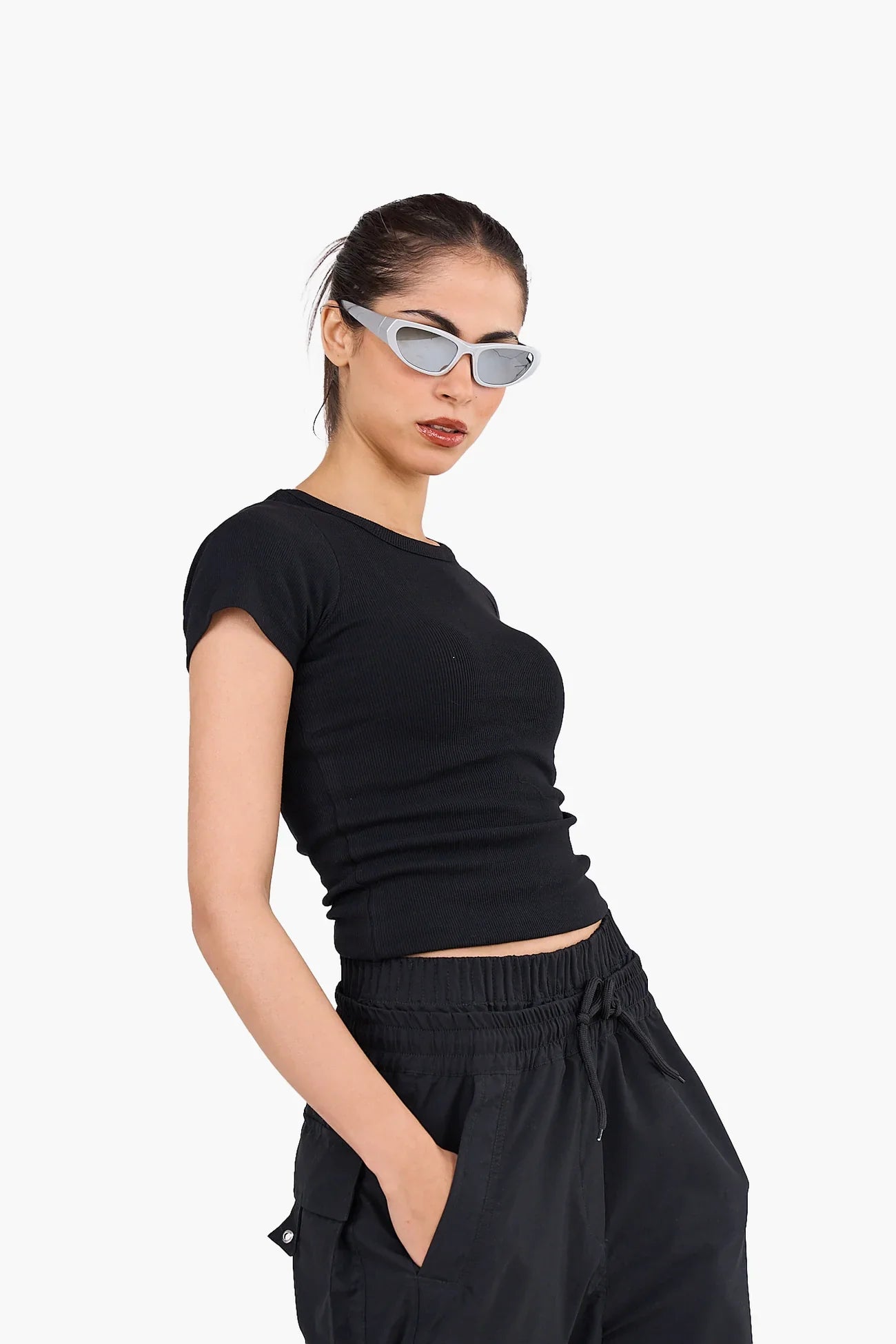 Essential Ribbed Cotton Top